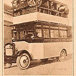 De eerste versie van de Tilburgse Lem-dubbeldekker bestemd voor de gemeentelijke busdienst in Breda. 