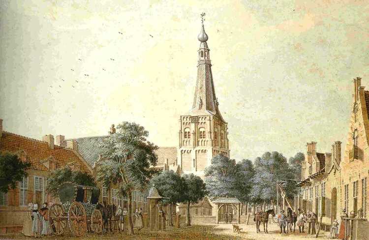 De (Oude) Markt in 1742,  
