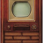 Een TV-toestel uit de jaren vijftig van de 20e eeuw;  