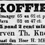 Koffiebranderij Erve Th. Knegtel ;  sinds 1825  -  