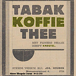 Erve Th. Knegtel - tabakswaren, koffie en thee ;  sinds 1825  -  