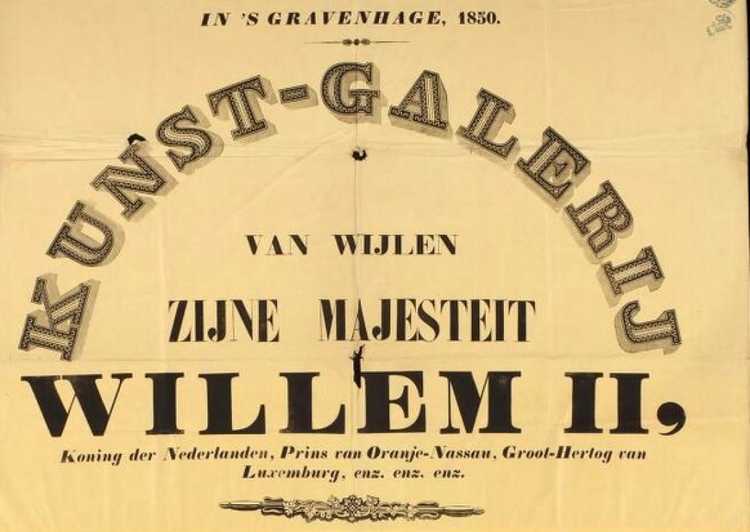 Verkoop kunstcollectie koning Willem II (1)