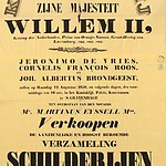 Verkoop kunstcollectie koning Willem II (2)  