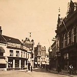 Radiozaak van Boxtel NV  -  in het oude pand  (foto uit 1930).