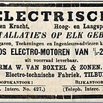 W. van Boxtel en Zonen -  elektriciteitszaak  -