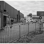 Drive through GGD testlocatie - Simon de Cockstraat - industrieterrein Noord Tilburg